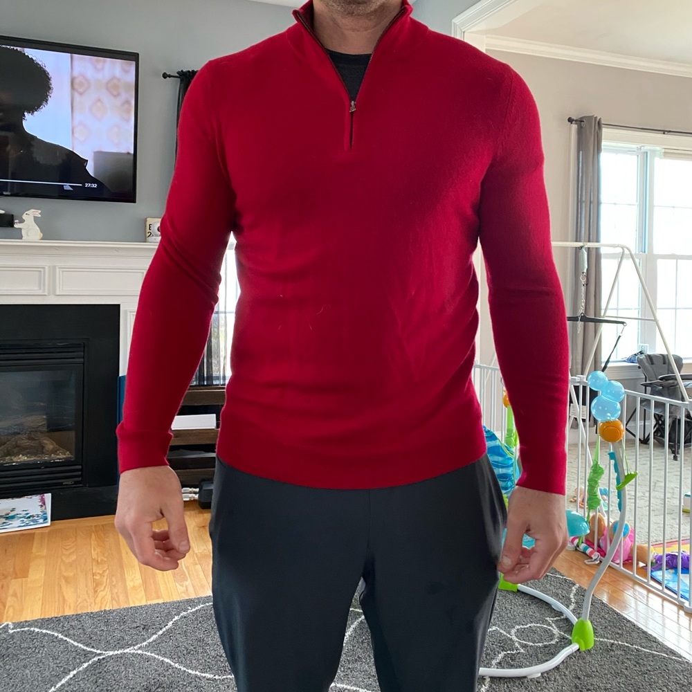 Express wool pull-over
